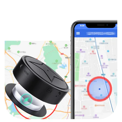 Mini Rastreador Localizador  Inteligente  com GPS para Veículos