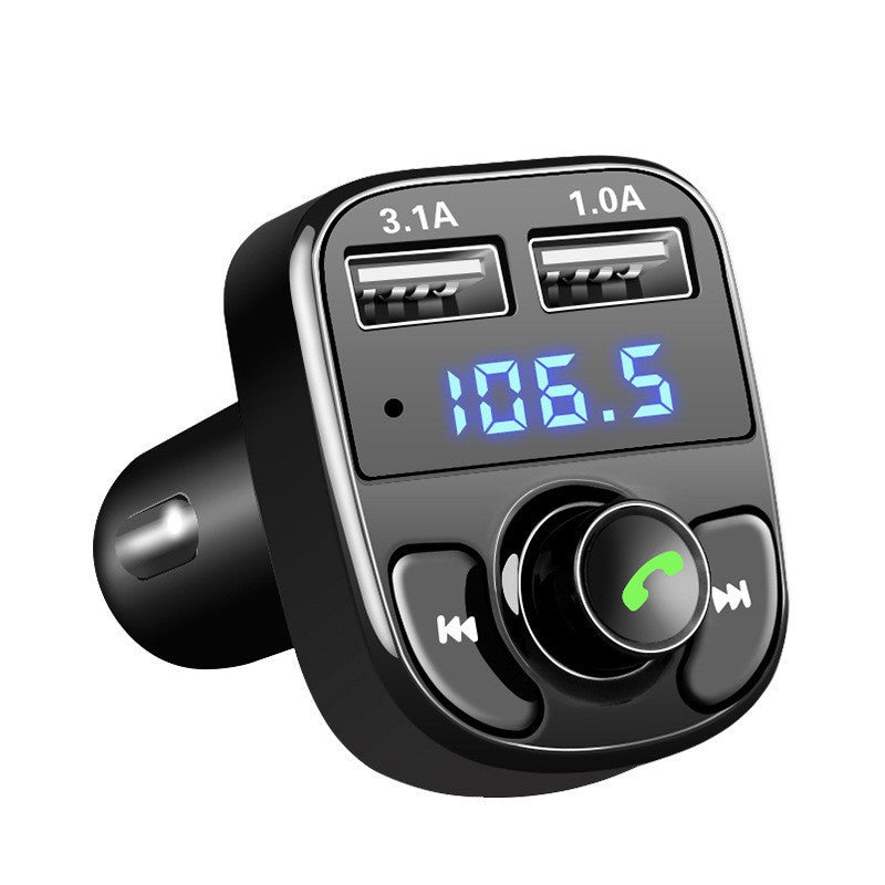 Carregador USB para Carro Mp3 Player Pen Drive Radio Transmissor Fm Sem Fio Bluetooth Veicular