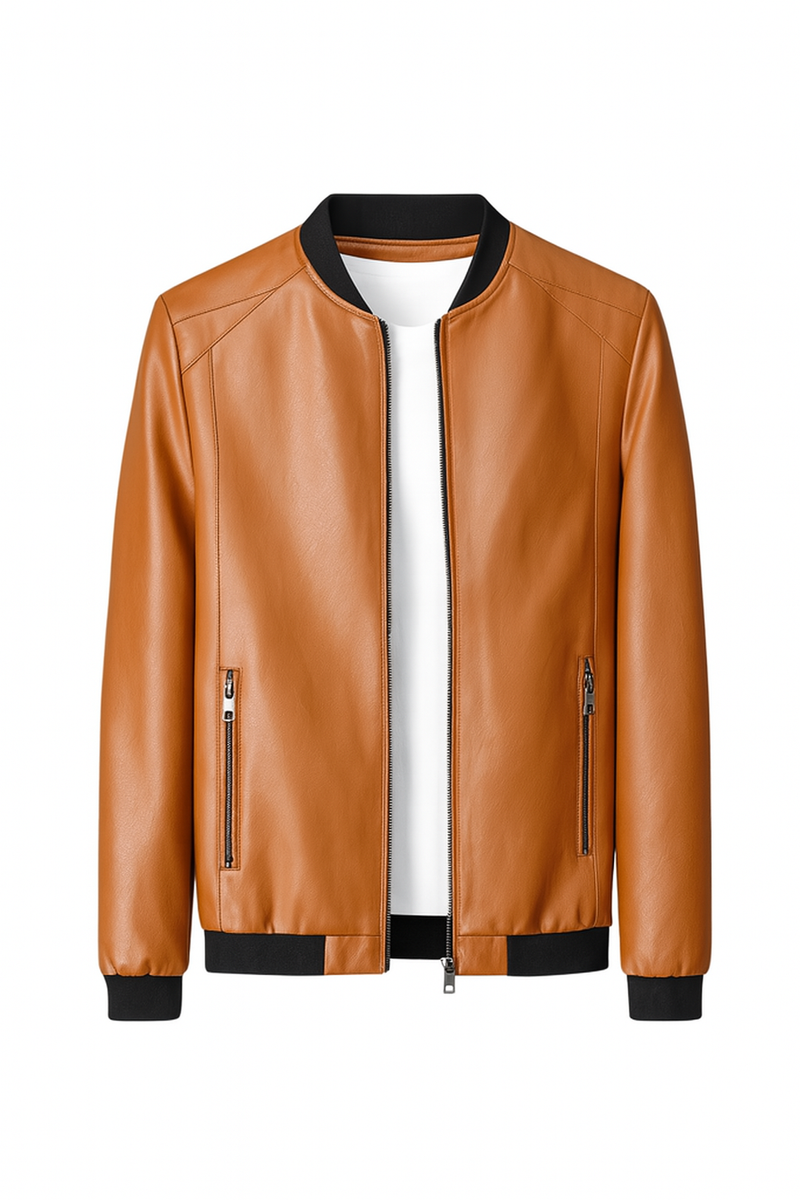 Jaqueta de Couro Masculina