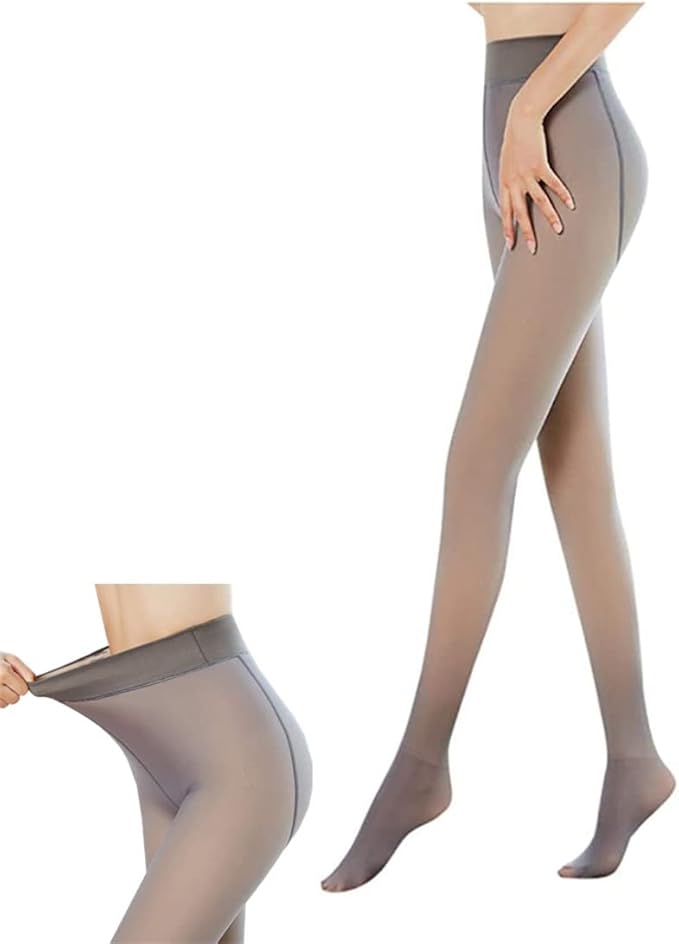 Meia Calça Feminina de Lã Aveludada