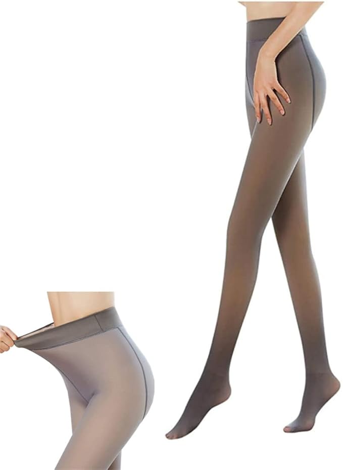 Meia Calça Feminina de Lã Aveludada