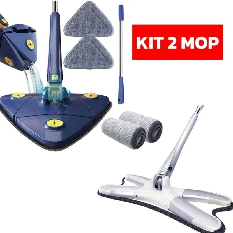 Kit Mop de Limpeza Giratório 360°  ProClean