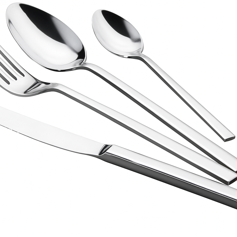 Jogo Talher Kit 48 Unidades Inox - Stalux  (12 Colher 12 Garfo 12 Faca 12 Sobremesa)